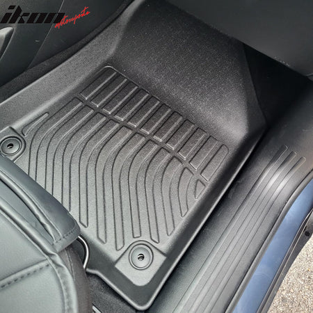Fits 15-23 Jeep Cherokee TPE All Weather Waterproof 3D Floor Mats Liner Carpets