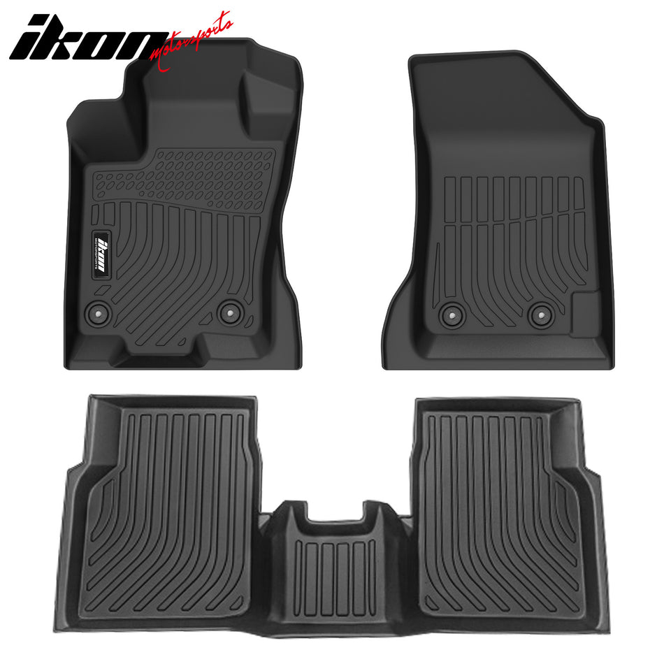 2017-2025 Jeep Compass All Weather 3D Floor Mats Cargo Liner TPE