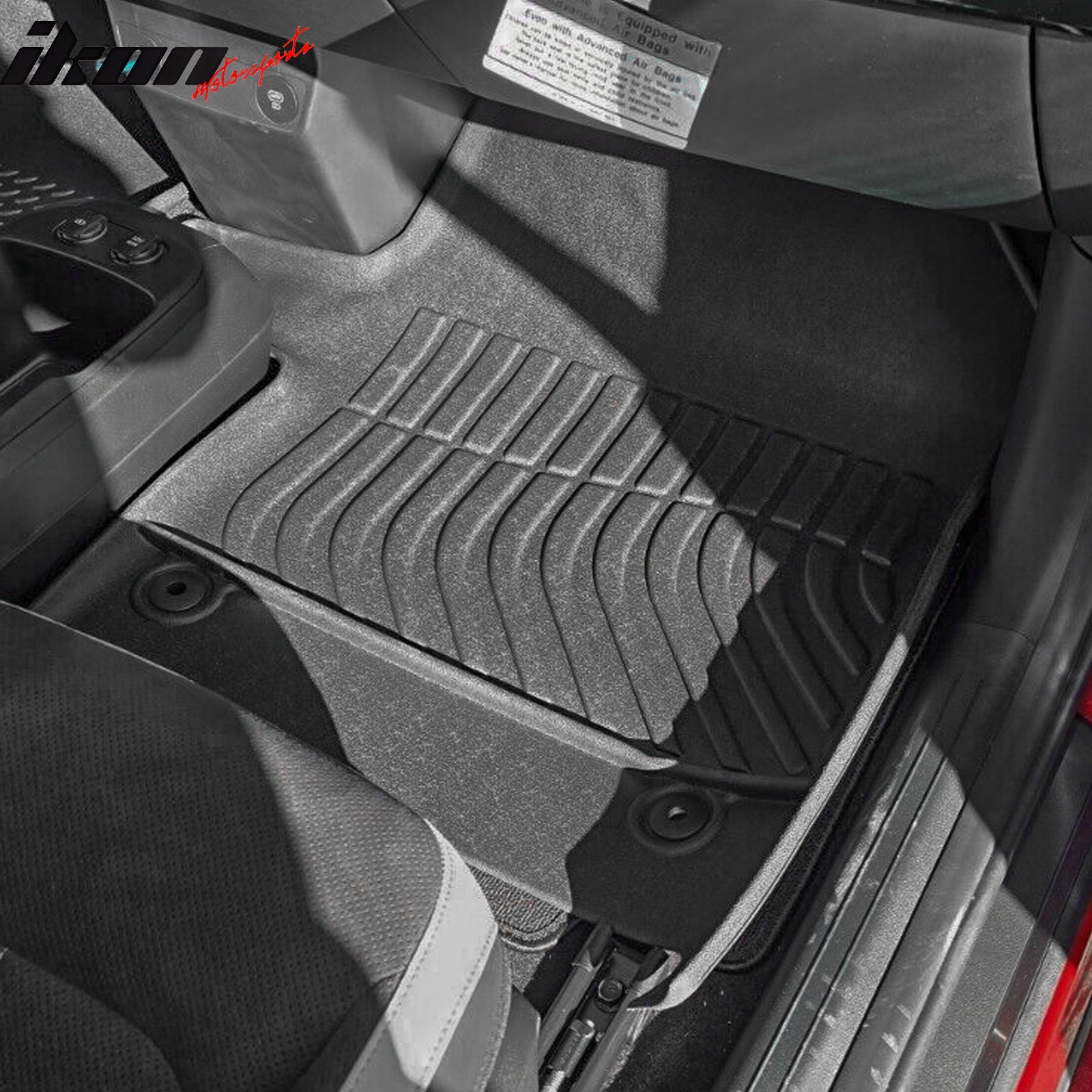 Fits 22-24 Kia EV6 All Weather 3D Molded Floor Mats Front Rear Carpets Liner TPE