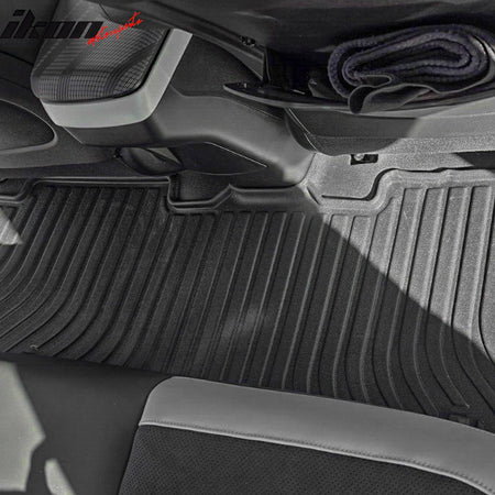 Fits 22-24 Kia EV6 All Weather 3D Molded Floor Mats Front Rear Carpets Liner TPE