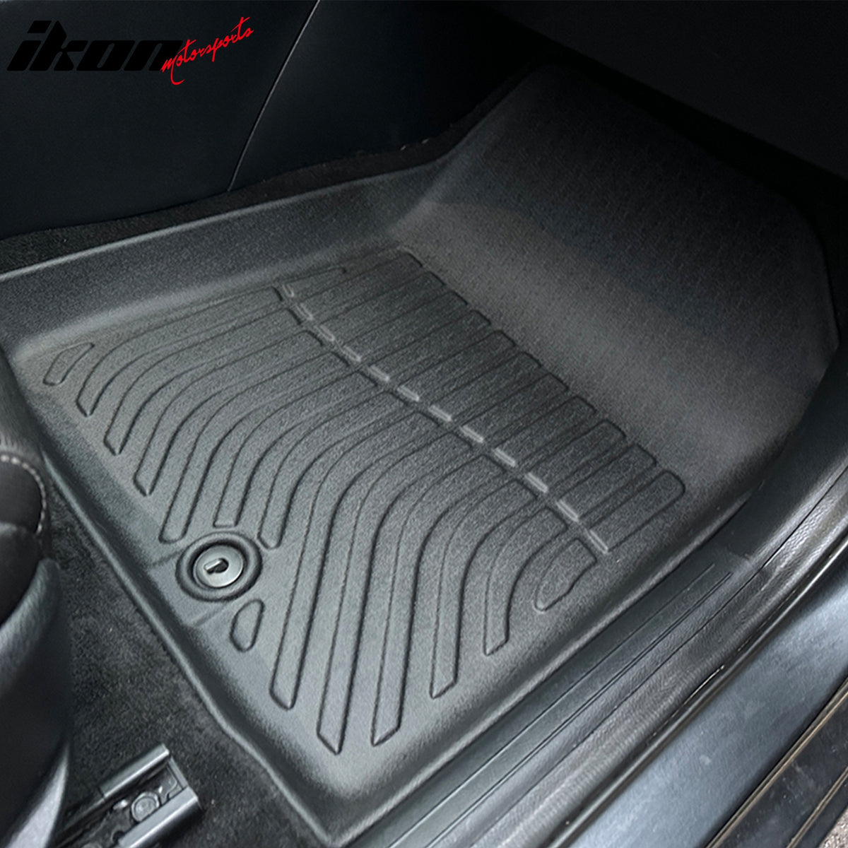 Fits 19-24 Kia Forte Non-Slip 3D Molded Floor Mats All Weather TPE Carpet 3PCS