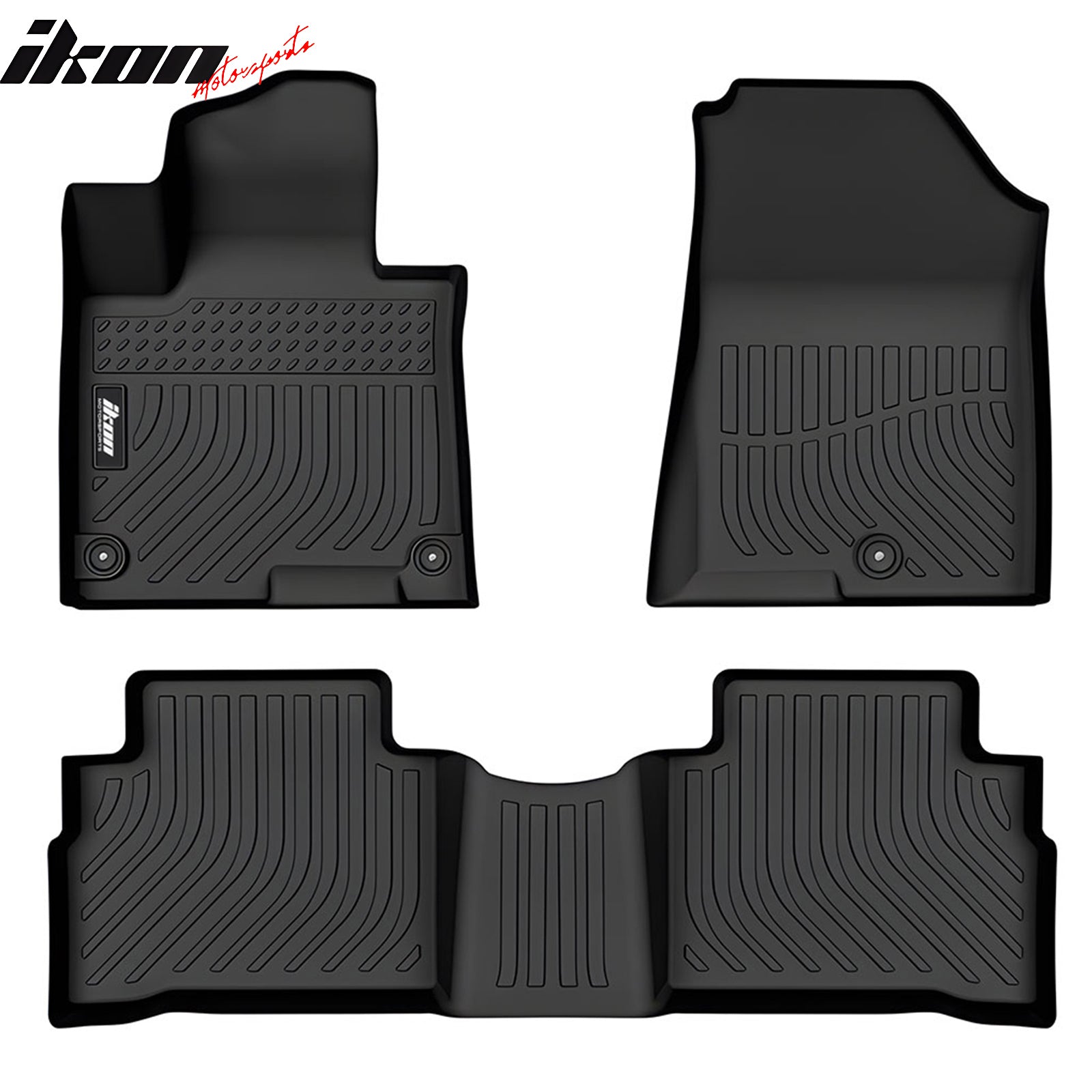 IKON MOTORSPORTS 3D TPE Floor Mats, Compatible with 2023 Kia Sportage ...