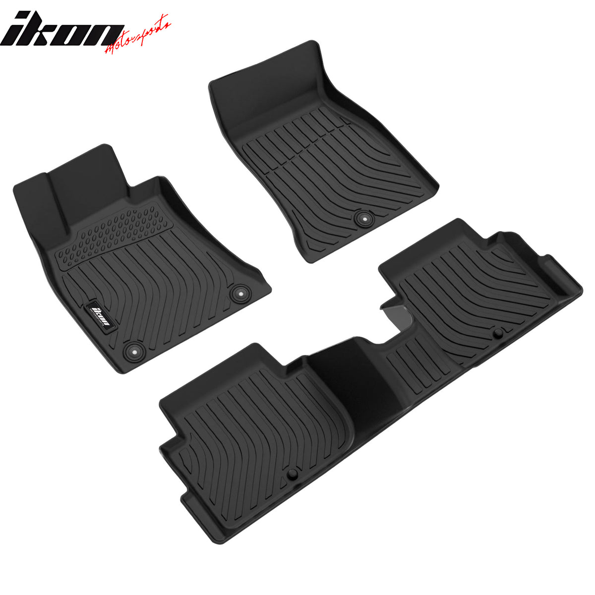 Fits 18-23 Kia Stinger RWD Floor Mats All Weather TPE 3D Carpets Liner Guard 3PC