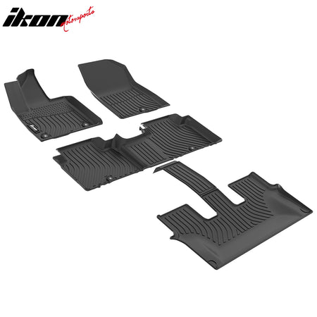 Fits 2027 Kia Telluride Gas TPE All Weather 3D Floor Mats Cargo Liner Carpets