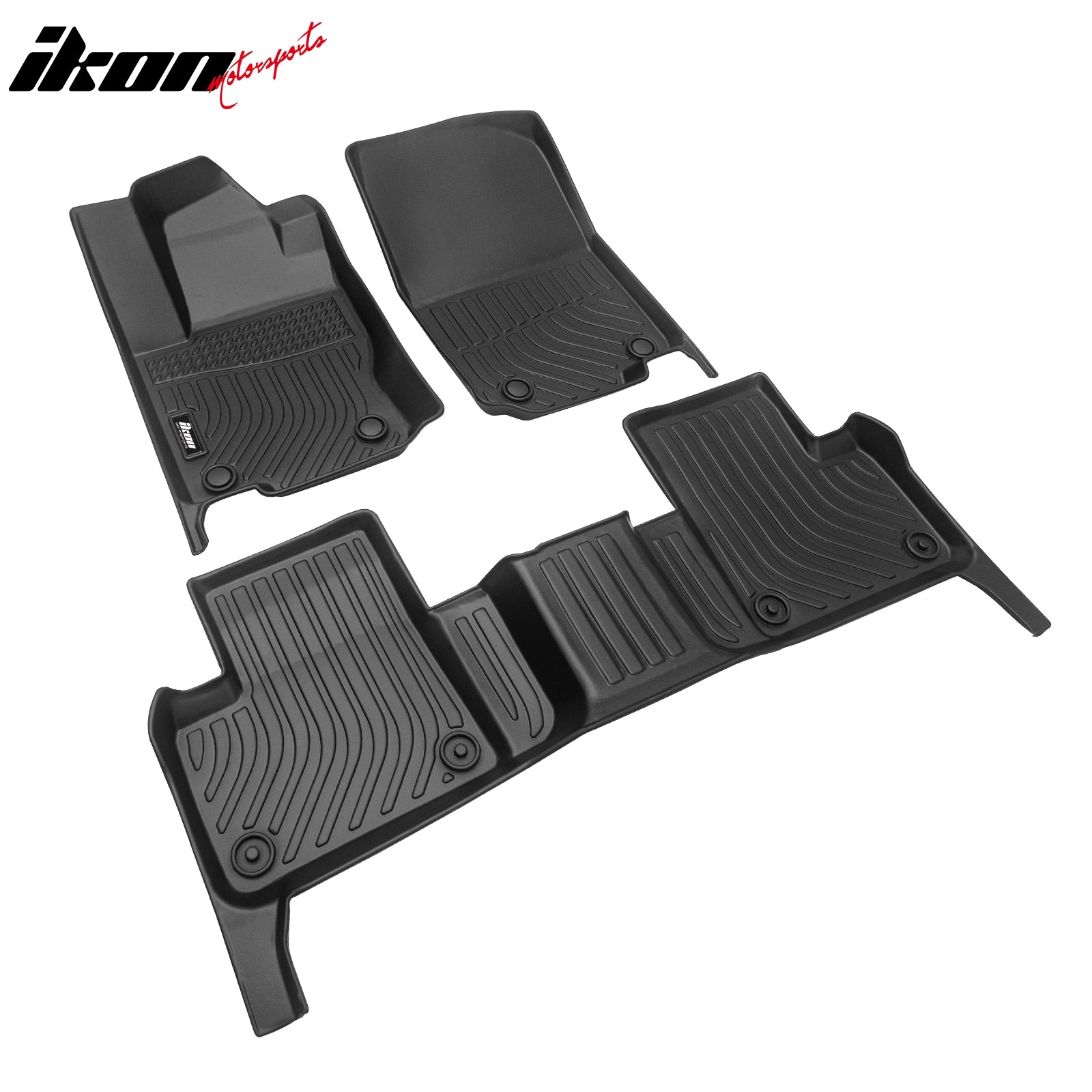 Fits 12-19 Benz GLE ML GL GLS Anti-Slip Floor Mats All Weather TPE Carpet 3PCS