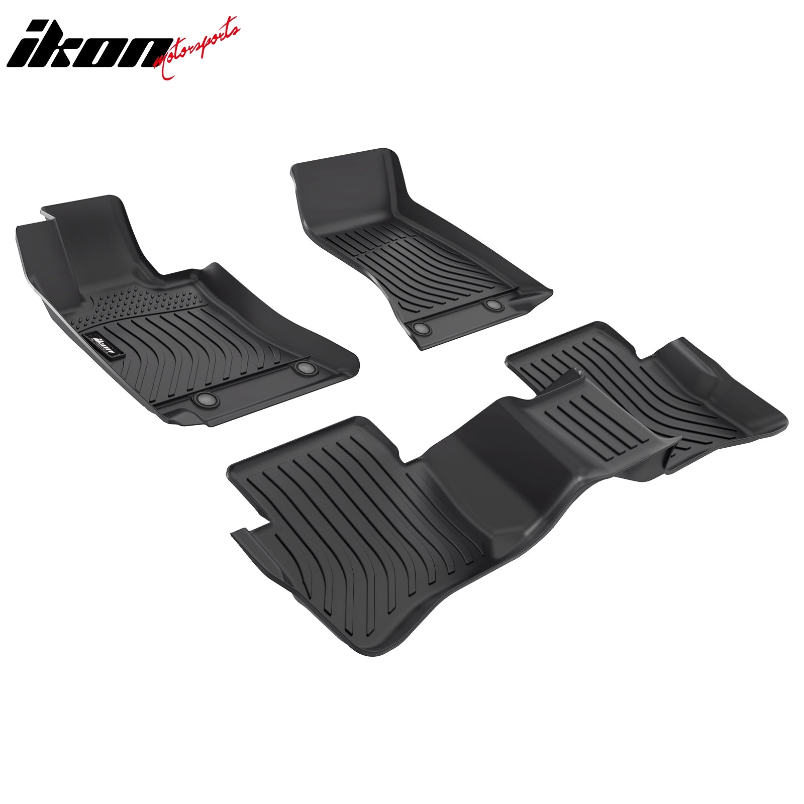 Fits 24-25 Benz E-Class W214 Anti-Slip Floor Mats All Weather TPE Carpet 3PCS