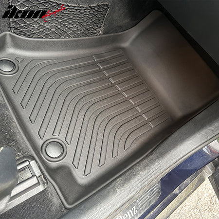 For 16-22 Benz GLC-Class SUV 17-23 GLC Coupe Non-Slip Floor Mats All Weather TPE