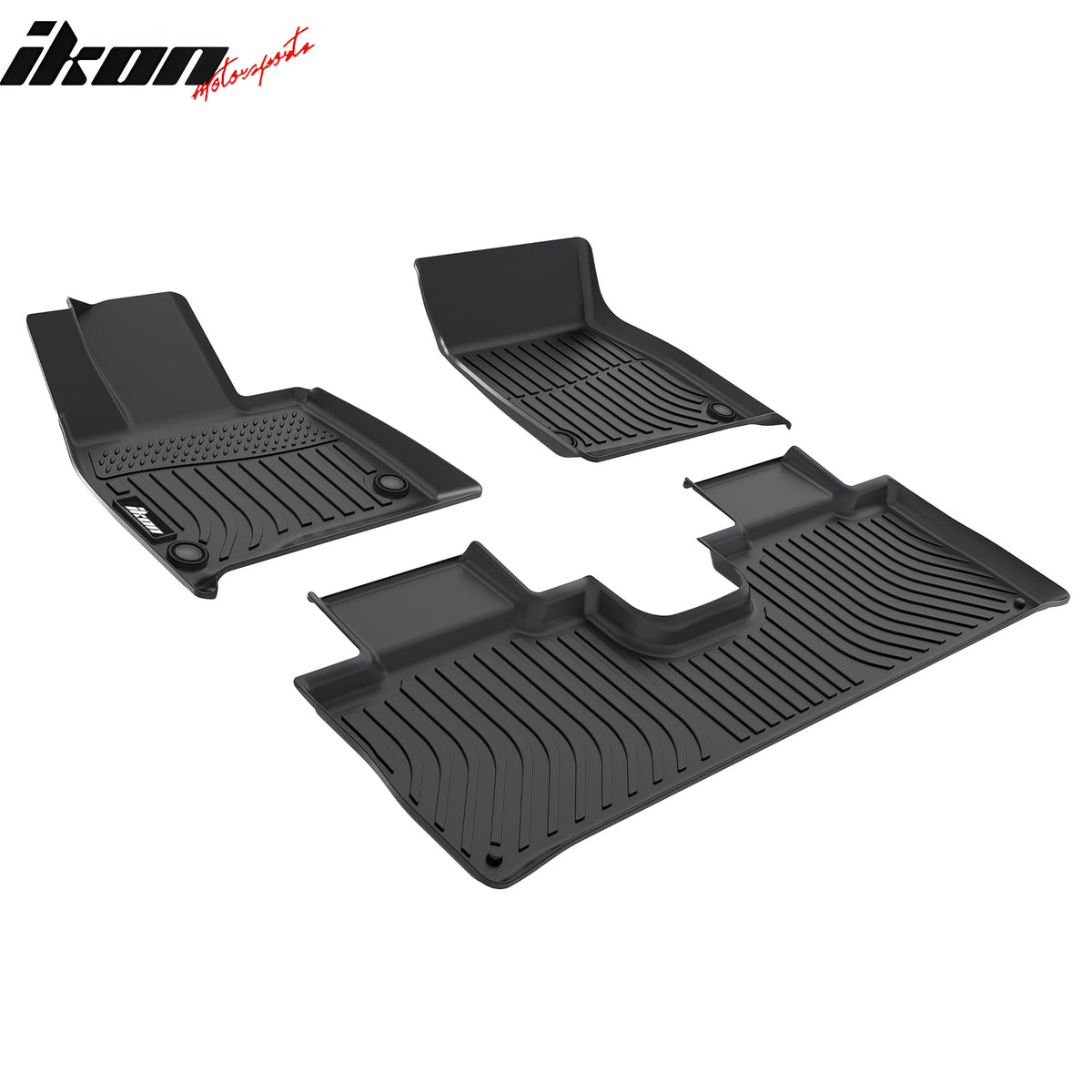 Fits 23-25 Benz X296 EQS SUV All Weather Waterproof 3D TPE Floor Mats Liners