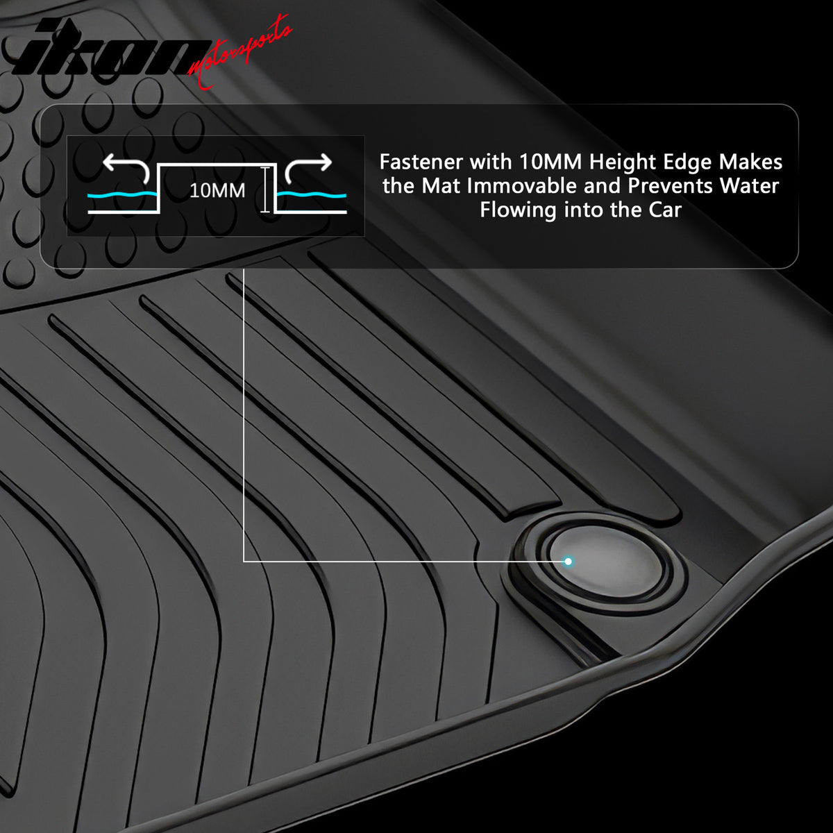 Fits 2025 Mazda CX-50 Hybrid TPE All Weather 3D Floor Mats Cargo Liner Carpets