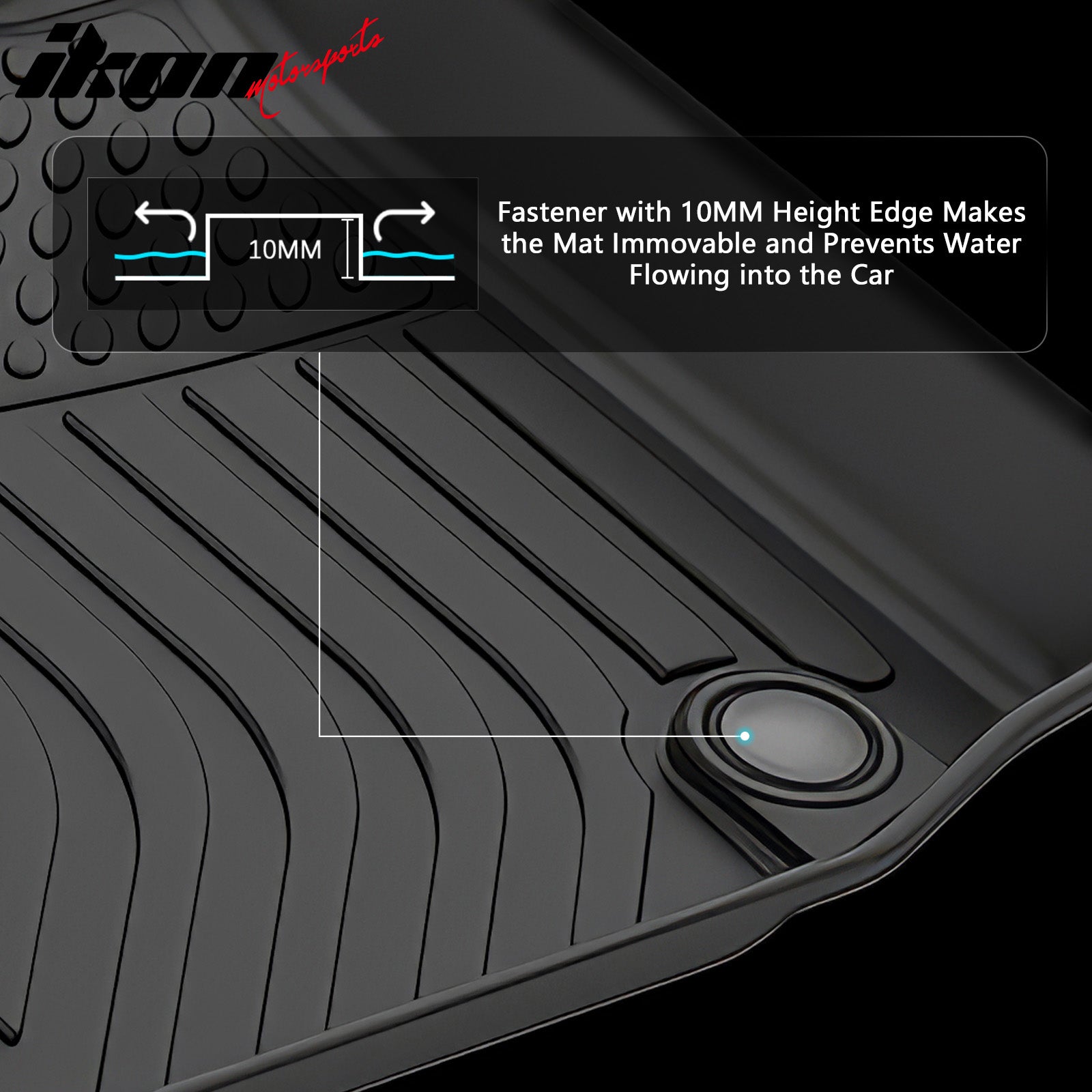 Fits 2025 Mazda CX-50 Hybrid TPE All Weather 3D Floor Mats Cargo Liner Carpets