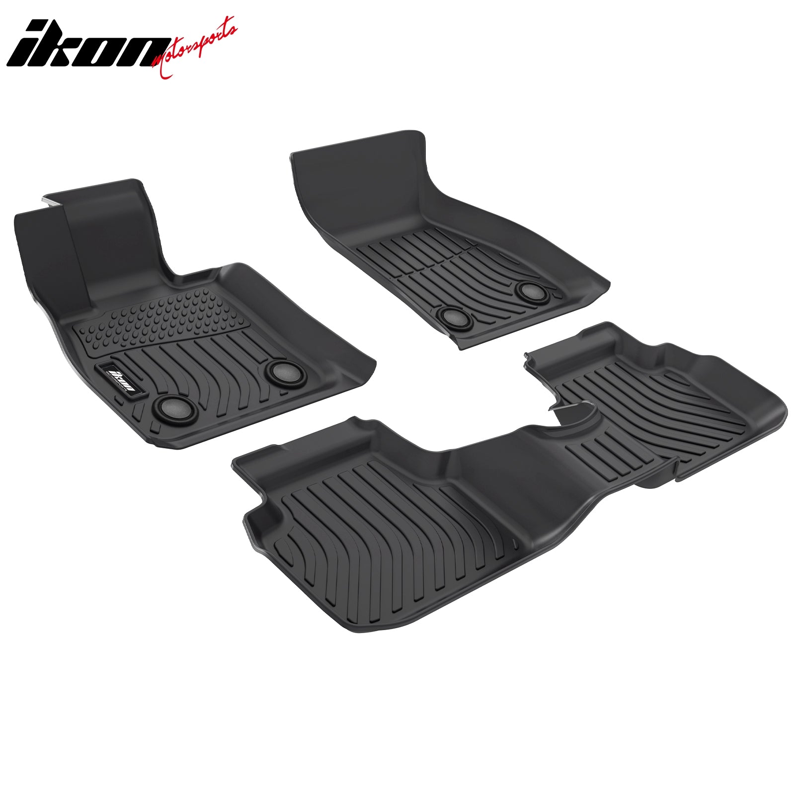 Fits 16-24 Mini Cooper Clubman F54 Anti-Slip Floor Mats All Weather TPE Carpets