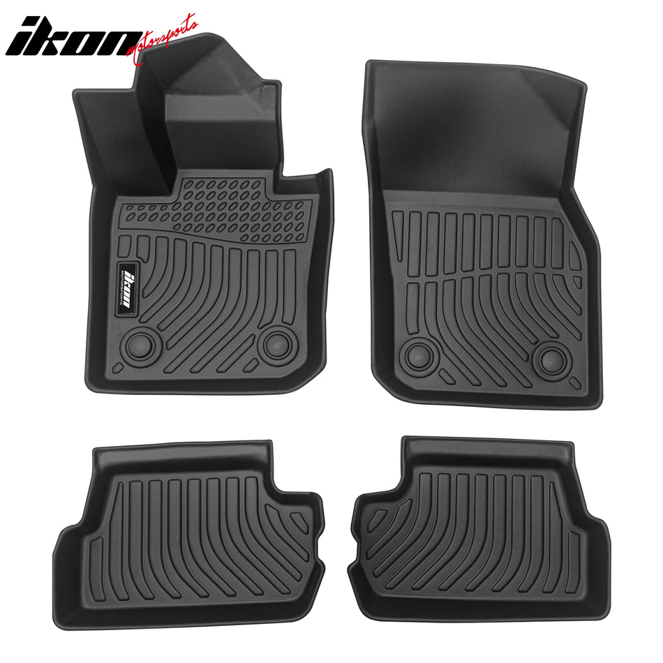 2014-2024 Mini Cooper Hardtop 2DR SE 3D Molded Floor Mats TPE 4PCS