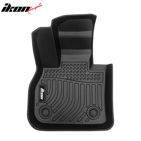 Fits 17-24 Mini Cooper Countryman Non-Slip 3D Floor Mats All Weather TPE Carpets