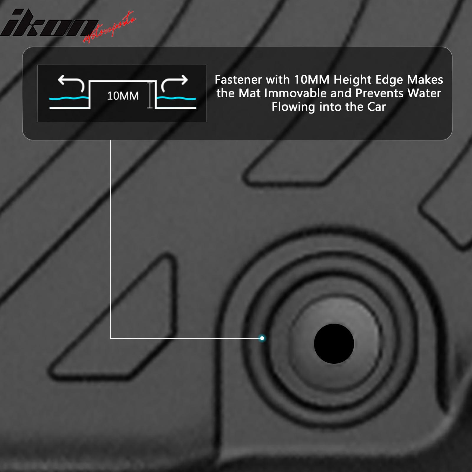 Fits 08-17 Mitsubishi Lancer TPE All Weather 3D Floor Mats Cargo Liner Carpets