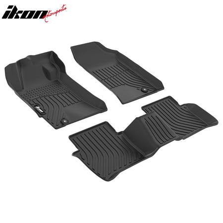 Fits 07-12 Nissan Altima Sedan TPE All Weather 3D Floor Mats Cargo Liner Carpets