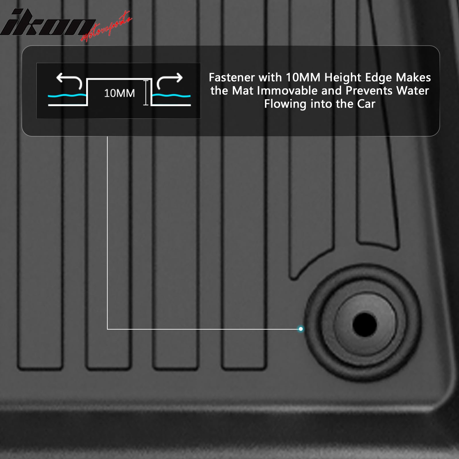 Fits 25-26 Polestar Polestar 3 TPE All Weather 3D Floor Mats Cargo Liner Carpets