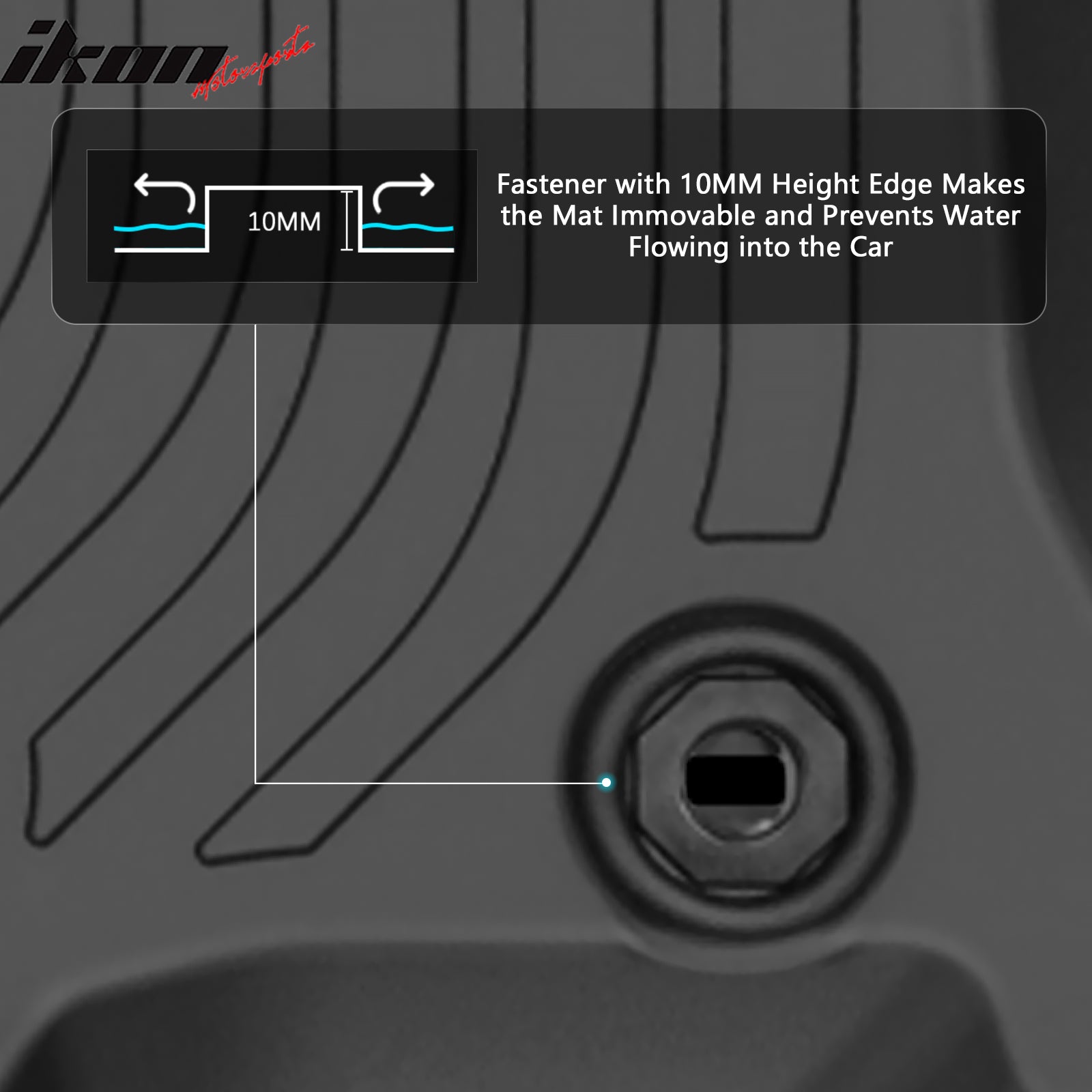 Fits 26 Subaru Crosstrek Hybrid TPE All Weather 3D Floor Mats Cargo Liner Carpet