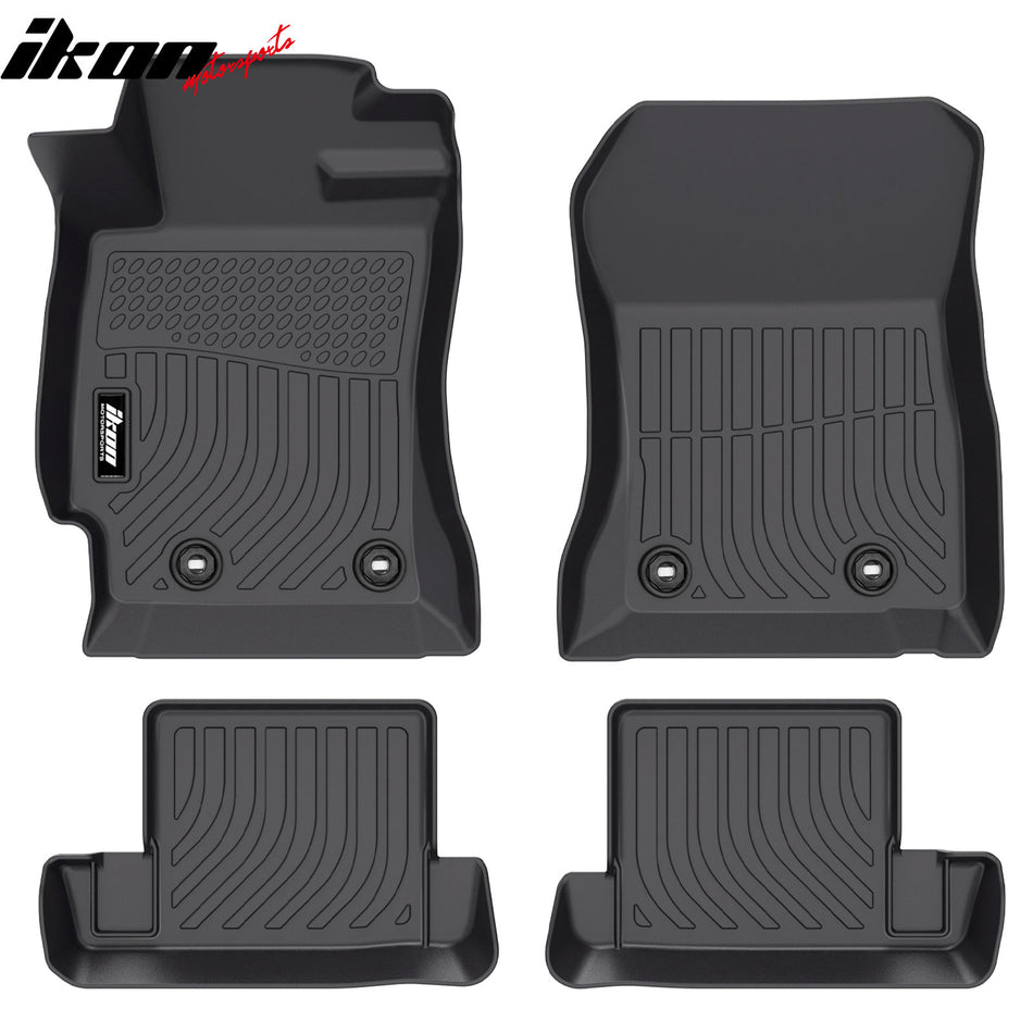 2013-2016 Scion FR-S & 2013-2020 Subaru BRZ & 2017-2020 Toyota 86 3D TPE All Weather Waterproof Anti-Slip Interior Floor Mats Cargo Liner Carpets