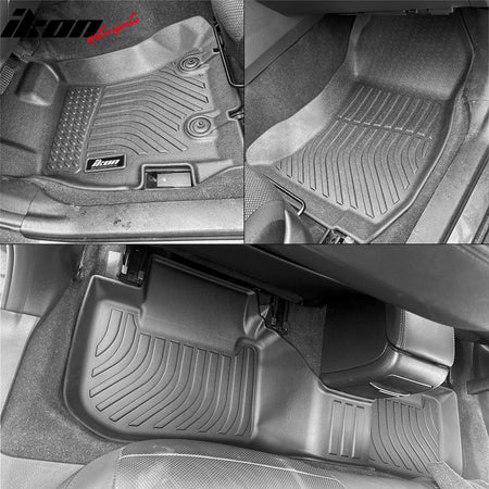 Fit 2015-2021 Subaru WRX/WRX STI & 2013-2015 XV Crosstrek 3D TPE Floor Mat