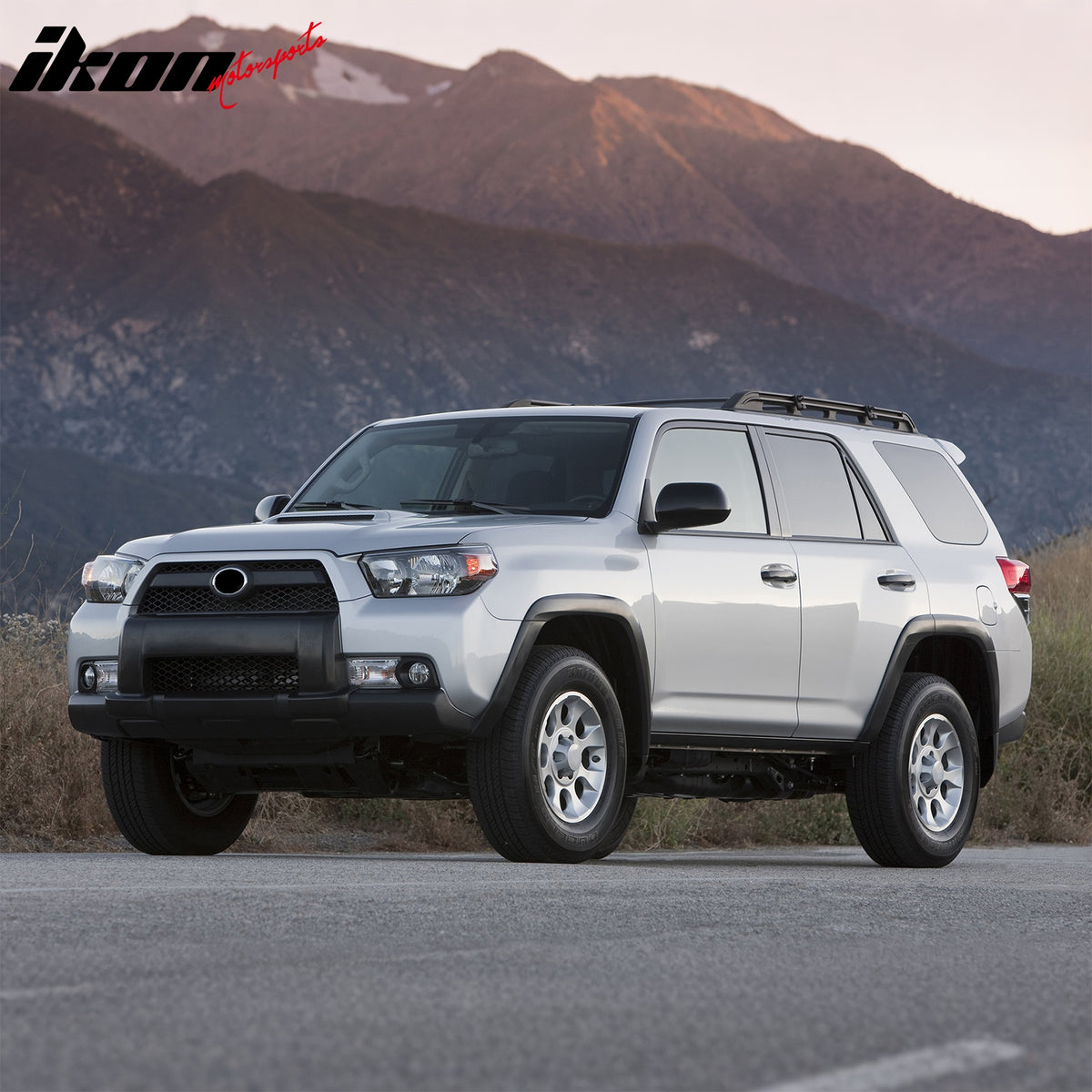 For 2010-2012 Toyota 4Runner Floor Mats Carpets + Trunk Mat + Slim Window Visors