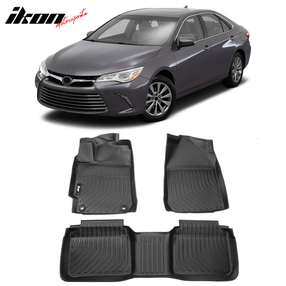 Car Floor Mat for 2012-2017 Toyota Camry All Weather 3D Molded TPE