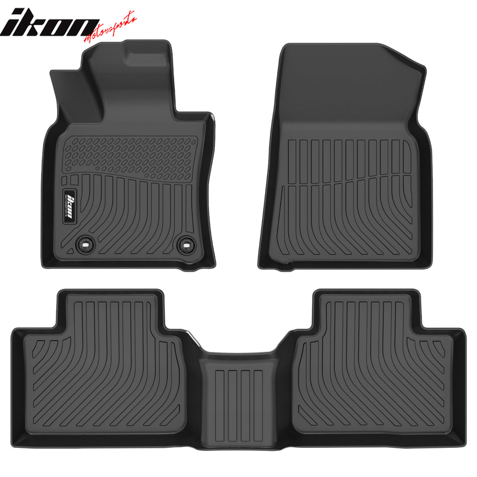 2025 Toyota Camry Hybrid 3D Molded Floor Mats All Weather Carpet TPE