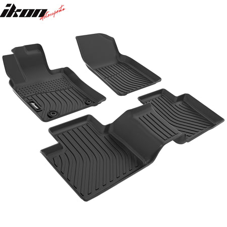 Fits 2025 Toyota Camry Hybrid Anti-Slip Floor Mats All Weather TPE Carpet 3PCS