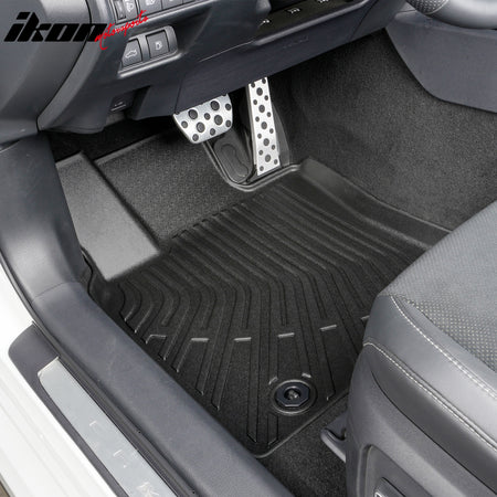 Fits 2025 Toyota Camry Hybrid Non-Slip Floor Mats All Weather TPE Carpets 3PCS