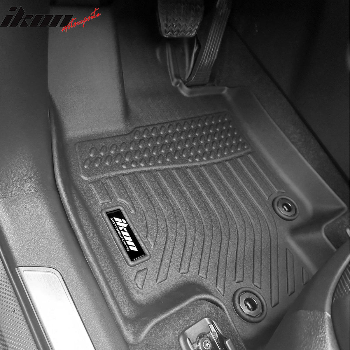 Fits 24-25 Toyota Grand Highlander 7 Seats 3D Floor Mats All Season Carpet - TPE