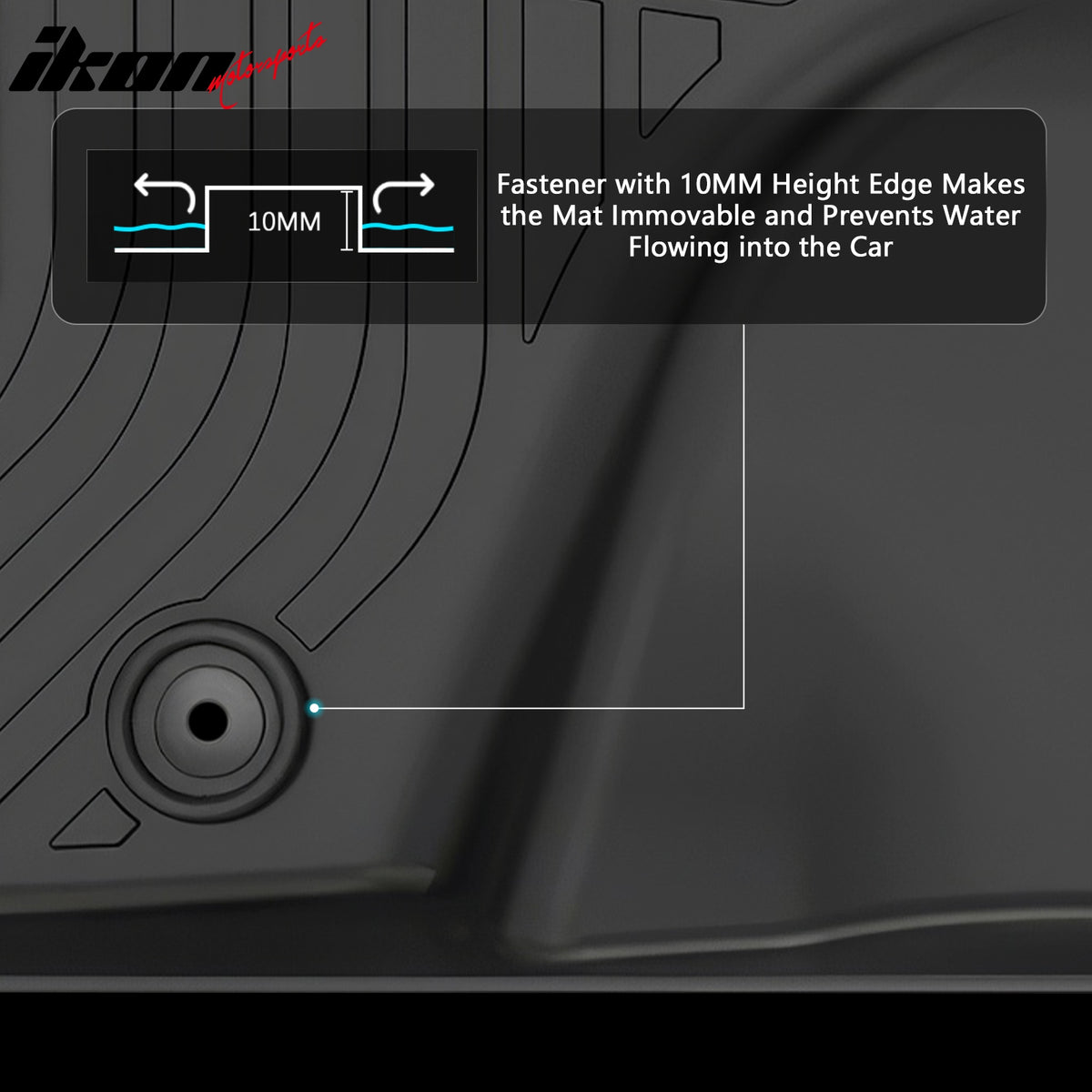 Fits 2001-2005 Toyota RAV4 3D TPE Floor Mats All Season Carpets + Window Visors