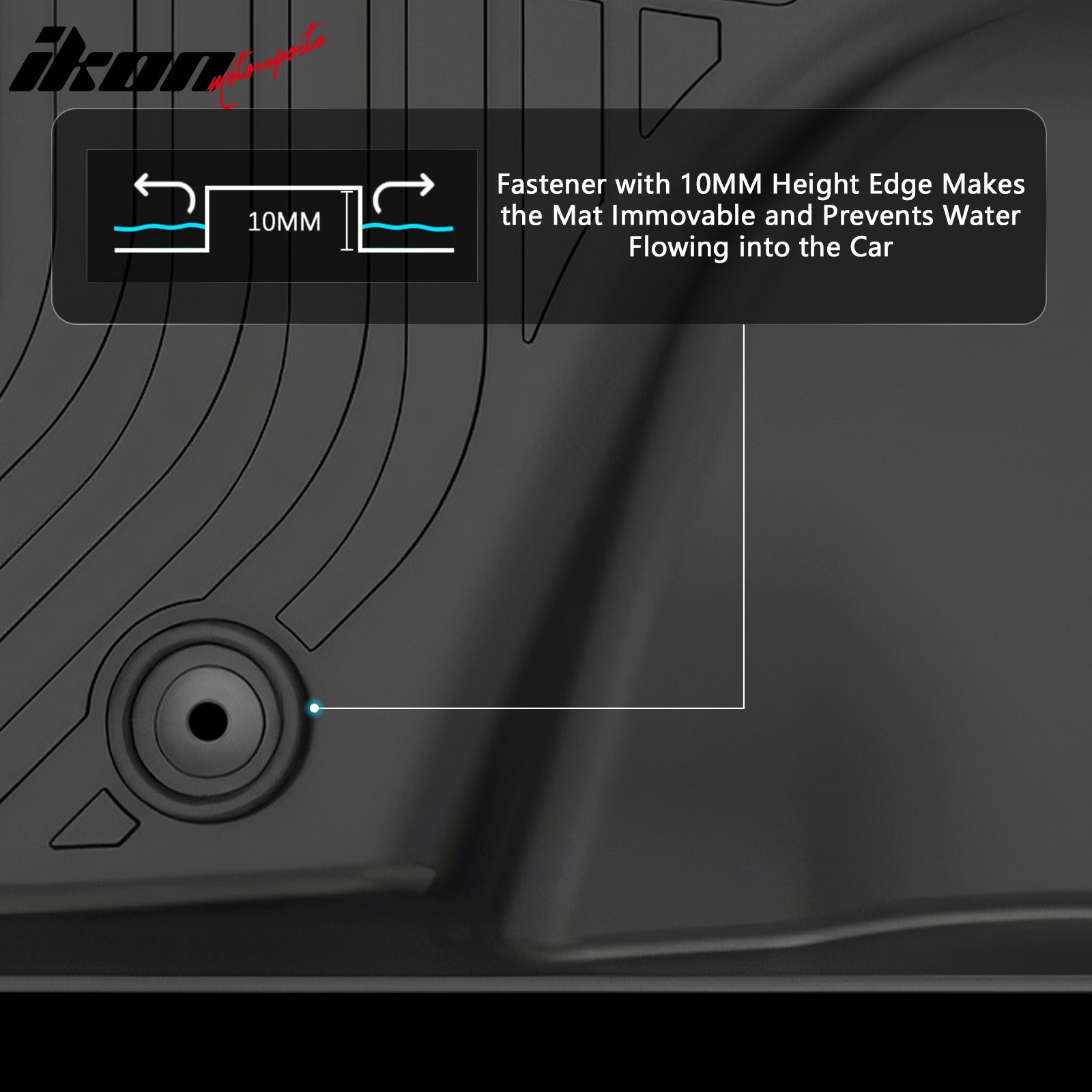 Fits 2001-2005 Toyota RAV4 3D TPE Floor Mats All Season Carpets + Window Visors