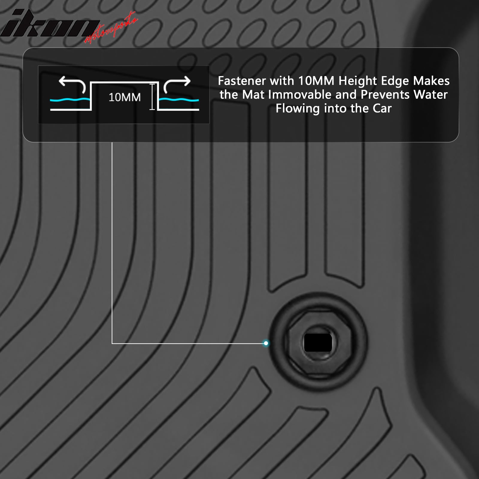 Fits 13-15 Toyota Venza TPE All Weather 3D Floor Mats Cargo Liner Carpets