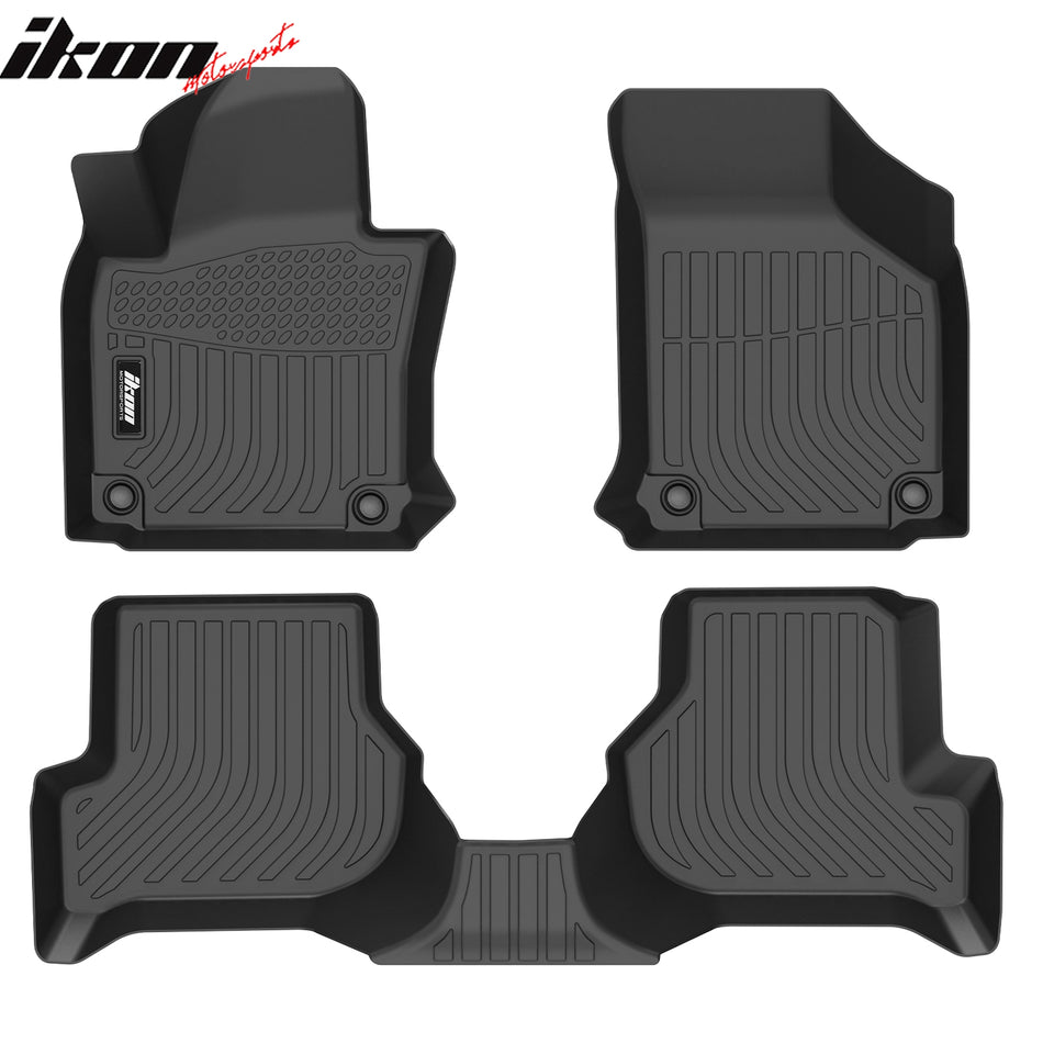 Floor Mats for VW Golf GTI 2007-2014 All Weather Carpets Liner Guard TPE 3PCS Set