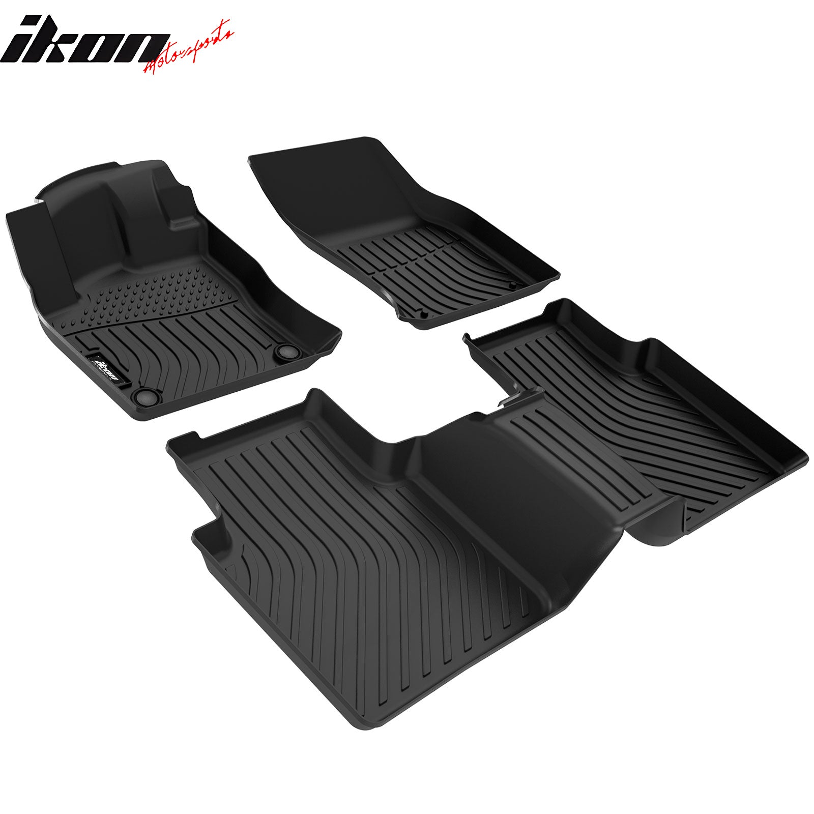 Fits 18-24 Volkswagen Tiguan 5/7 Seats 3D TPE All Season Floor Mats Carpets 3PCS