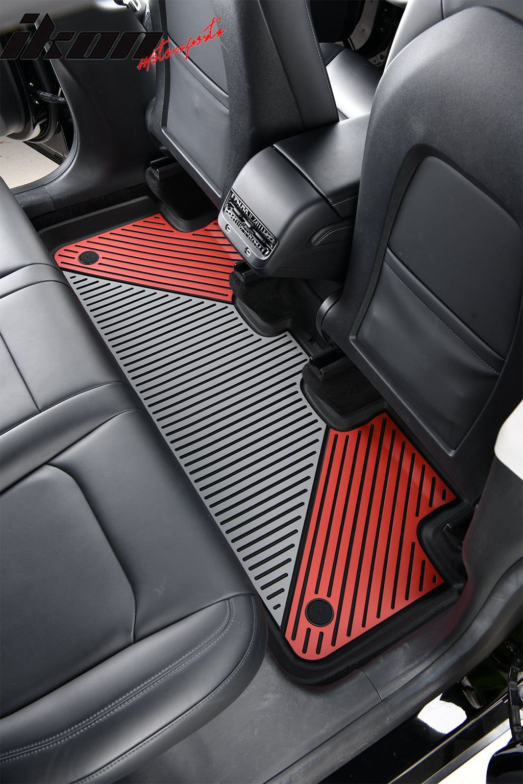 Fits 20-24 Tesla Model Y Floor Mats Carpet All Season Liners Black Gray Red TPE
