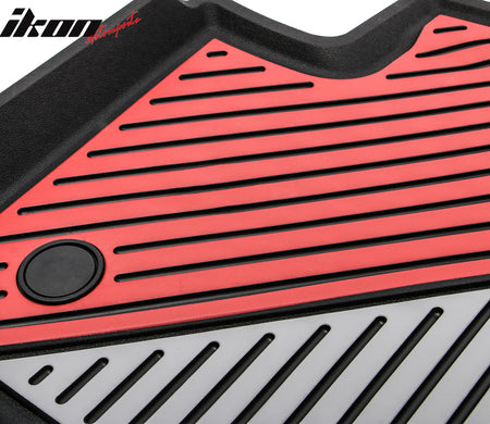 Fits 20-24 Tesla Model Y Floor Mats Carpet All Season Liners Black Gray Red TPE