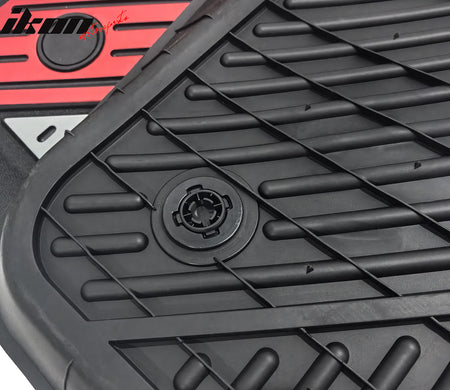 Fits 20-24 Tesla Model Y Floor Mats Carpet All Season Liners Black Gray Red TPE