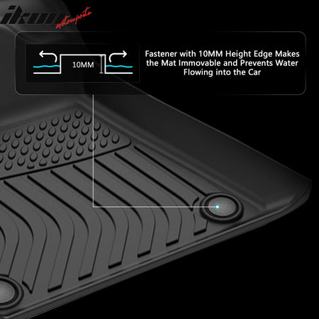 Fits 25-26 Audi Q5 & SQ5 & Sportback TPE 3D Backrest + Floor + Trunk Mats 7PCS