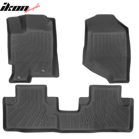 Fits 07-08 Acura RDX TPE All Weather Floor Mats Liner+ Trunk Mat+ Backrest Mats