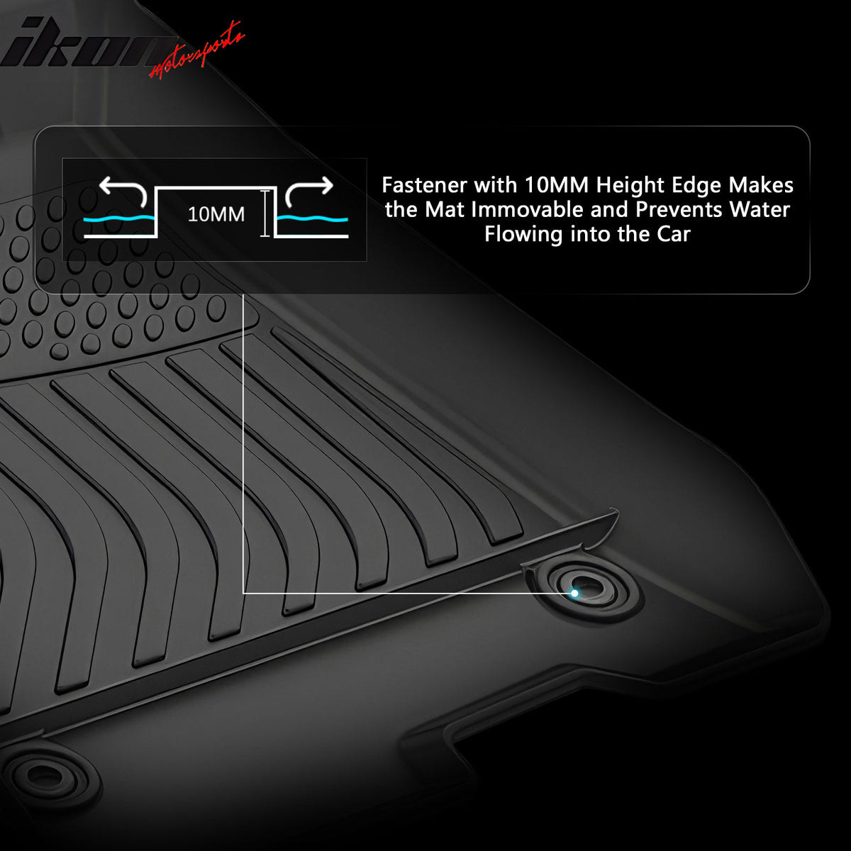 Fits 15-20 Acura TLX AWD TPE All Weather Waterproof 3D Floor Liners + Trunk Mats
