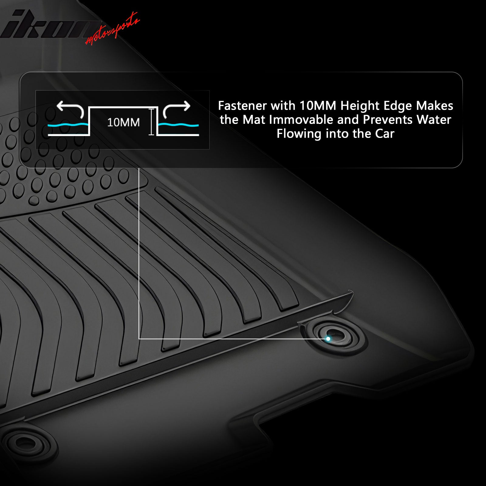 Fits 15-20 Acura TLX AWD TPE All Weather Waterproof 3D Floor Liners + Trunk Mats