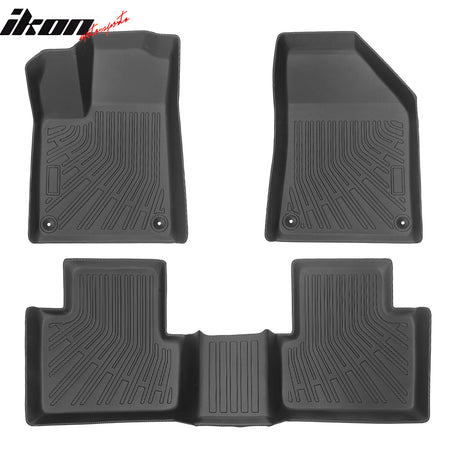 Fits 15-17 Chrysler 200 TPE All Weather Floor Mats Carpets+ Rear Trunk Mat Liner