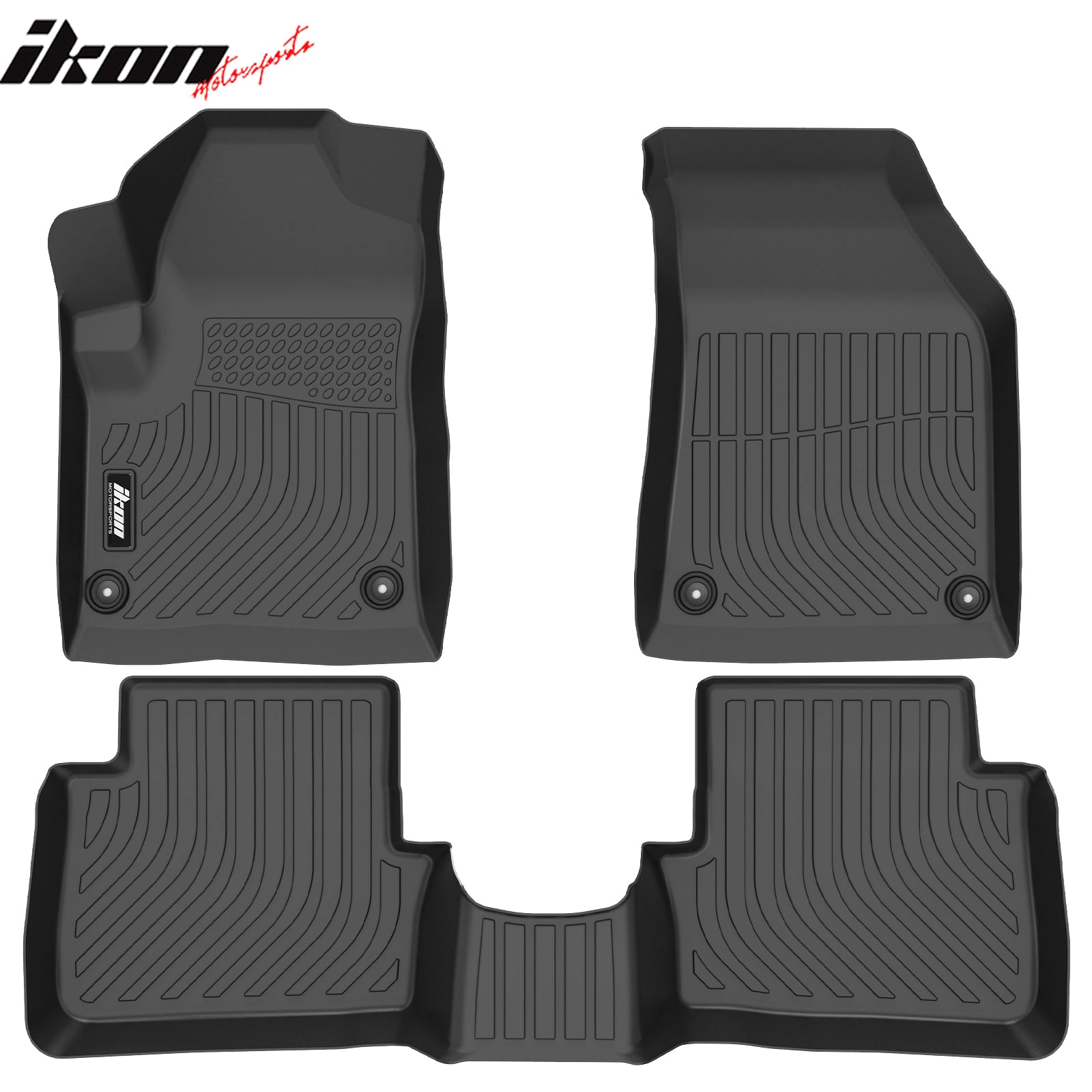 Fits 13-16 Dodge Dart TPE All Weather Waterproof 3D Floor Carpets + Trunk Mats