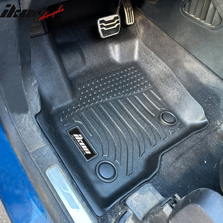 Fits 15-24 Ford Edge All Weather TPE Floor Mats Carpet Liner + Cargo Trunk Mat
