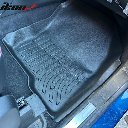 Fits 15-24 Ford Edge All Weather TPE Floor Mats Carpet Liner + Cargo Trunk Mat