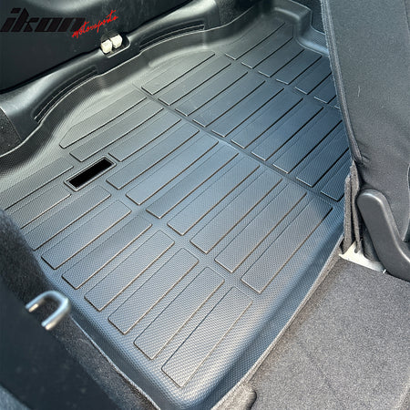 Fits 15-20 Honda Fit AT TPE All Weather 3D Trunk + Floor Mats Cargo Liner Carpet