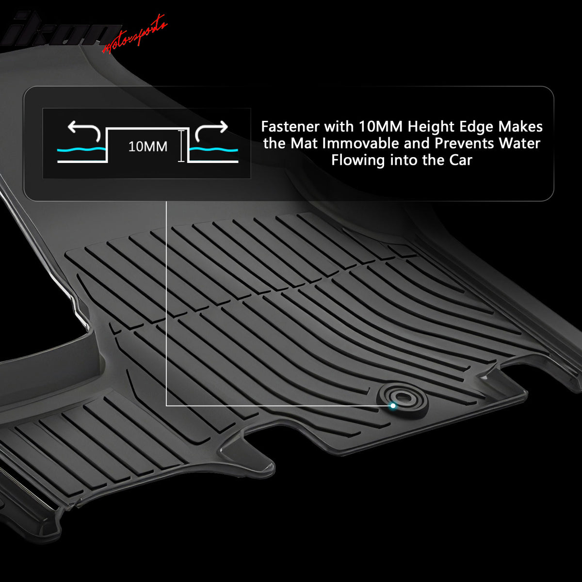 Fits 11-17 Honda Odyssey 7/8 Seats TPE All Weather 3D Floor Liners + Trunk Mats