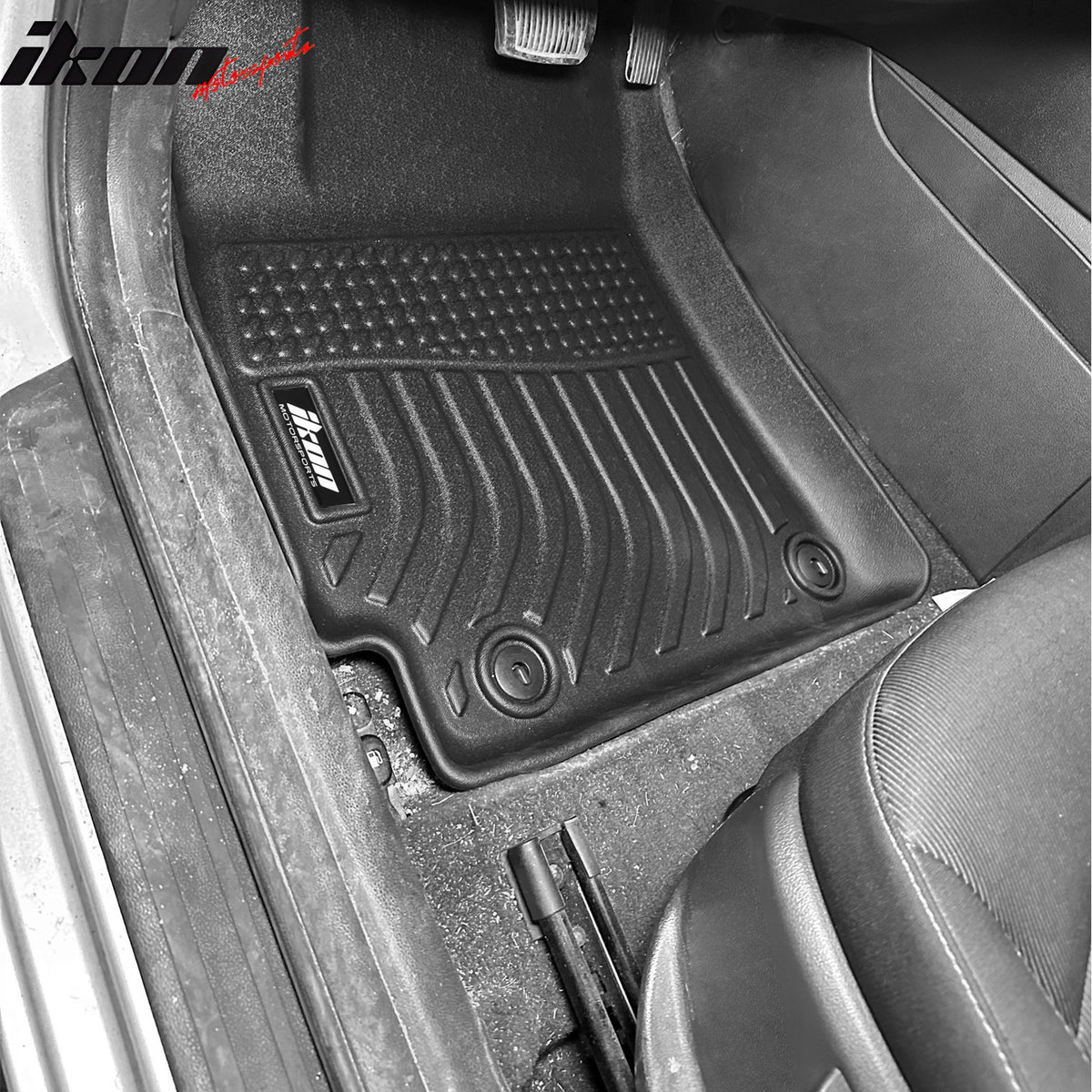 Fits 17-20 Hyundai Elantra TPE All Weather Waterproof 3D Floor + Trunk Mats