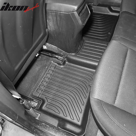 Fits 17-20 Hyundai Elantra TPE All Weather Waterproof 3D Floor + Trunk Mats