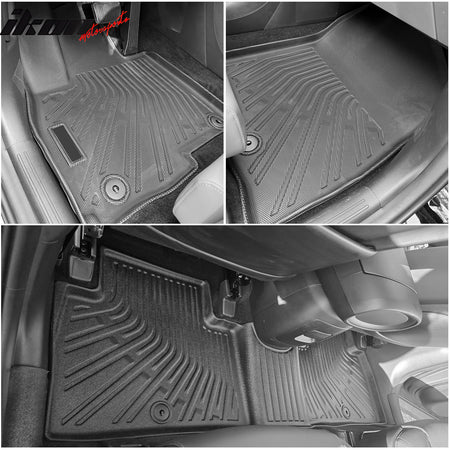 Fits 26 Hyundai Palisade 7/8 Seats Gas TPE Floor Mats+ Trunk Mat w/ Backrest Mat